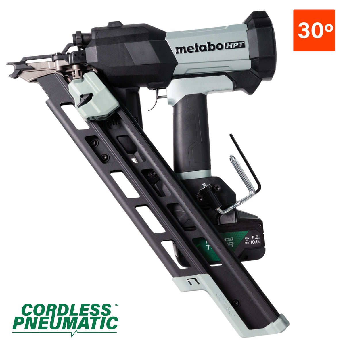 Metabo HPT NR1890DCBQRY 18V Gen3 Framing Nailer Kit (1x 10.0Ah/5.0Ah Multivolt)