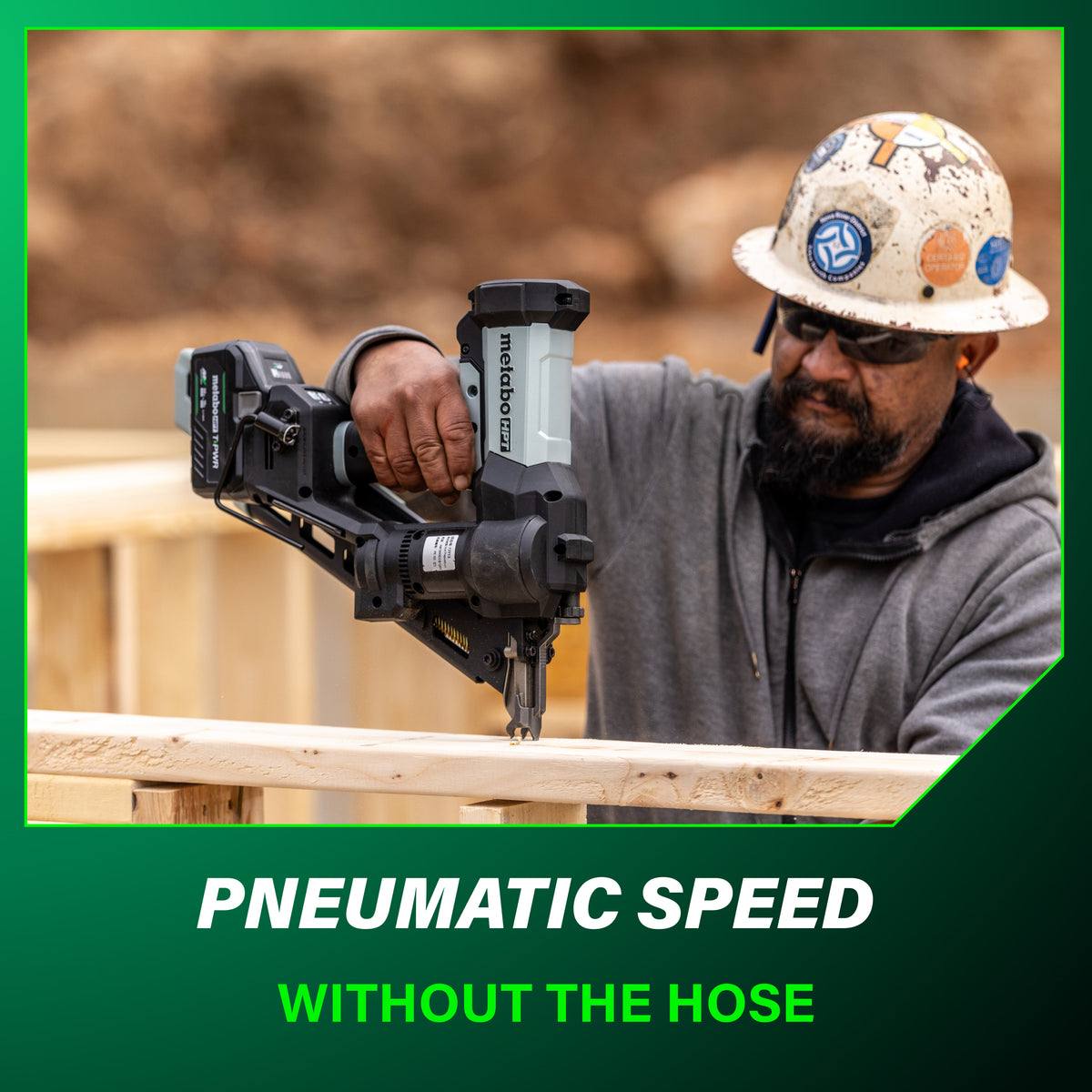 Metabo HPT NR1890DCBQRY 18V Gen3 Framing Nailer Kit (1x 10.0Ah/5.0Ah Multivolt)