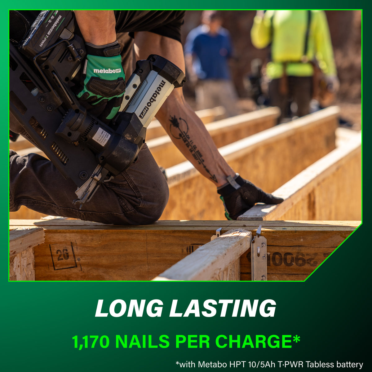 Metabo HPT NR1890DCBQRY 18V Gen3 Framing Nailer Kit (1x 10.0Ah/5.0Ah Multivolt)
