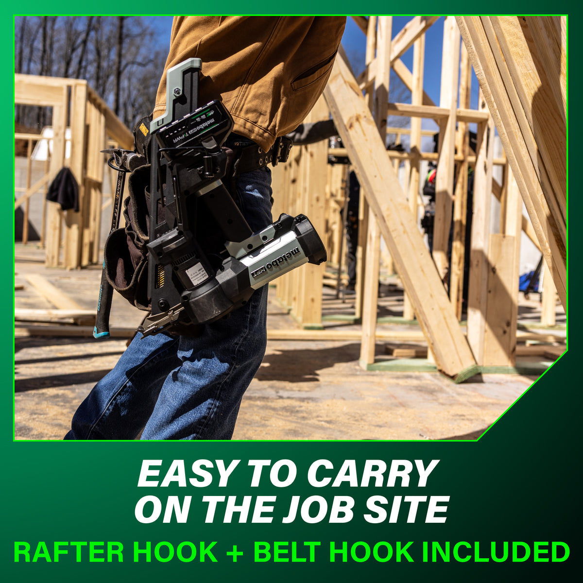Metabo HPT NR1890DCBQRY 18V Gen3 Framing Nailer Kit (1x 10.0Ah/5.0Ah Multivolt)