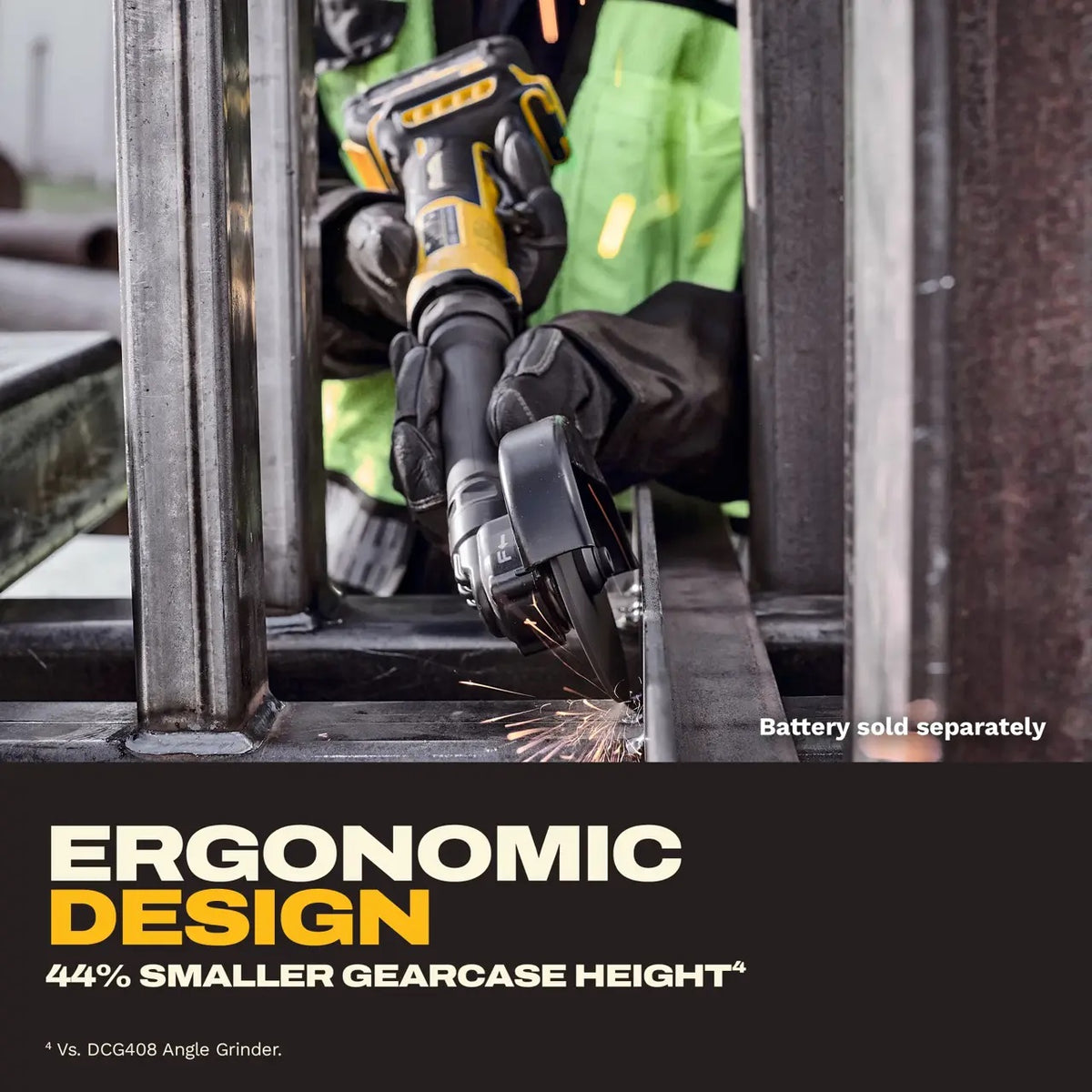 Dewalt DCG432XB 20V Extended Cut-Off Tool Bare 4 in.