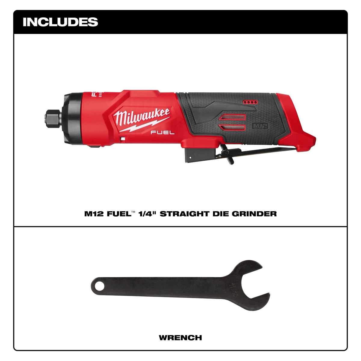 Milwaukee 3486-20 M12 Gen 2 Fuel Die Grinder Bare