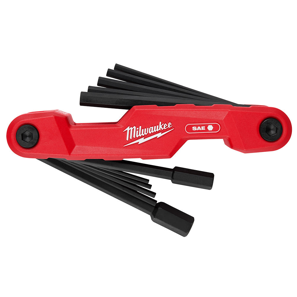 Milwaukee 48-22-2180 11-Key Folding Hey Key Set SAE