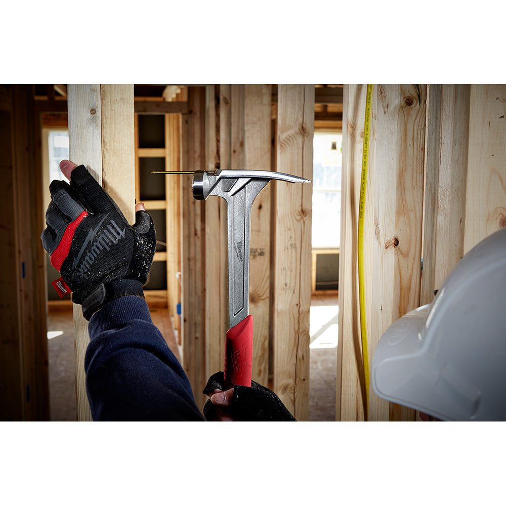 Milwaukee 48-22-9017 Smooth Face Framing Hammer 17oz