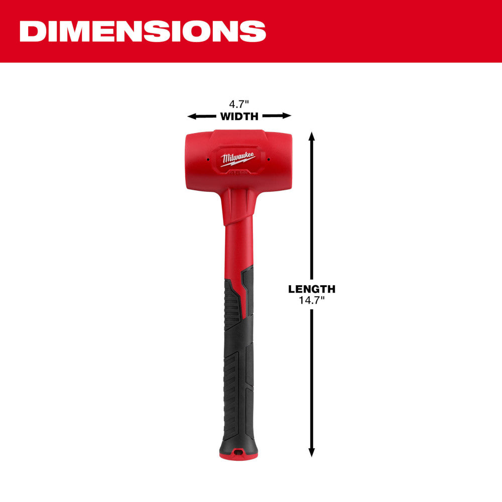 Milwaukee 48-22-9151 Dead Blow Hammer 48oz
