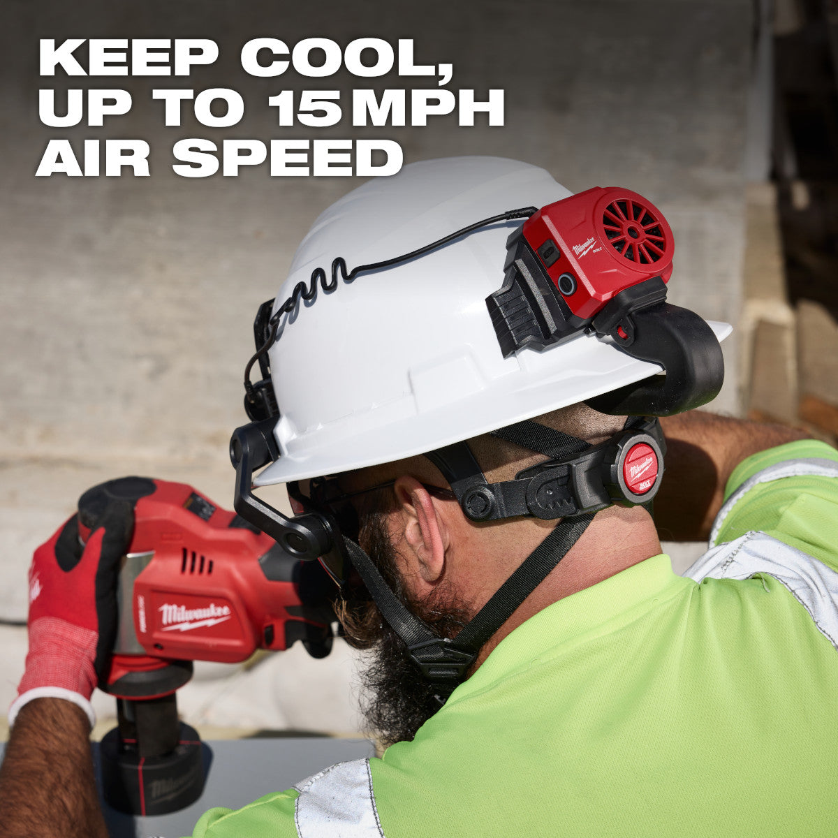 Milwaukee Bolt 48-73-1385 Redlithium USB Cooling Fan