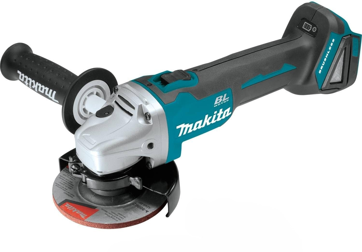 Makita DGA454Z 18-Volt LXT Lithium-Ion 4-1/2 in. Brushless Angle Grinder with Thumb Switch (Tool Only)