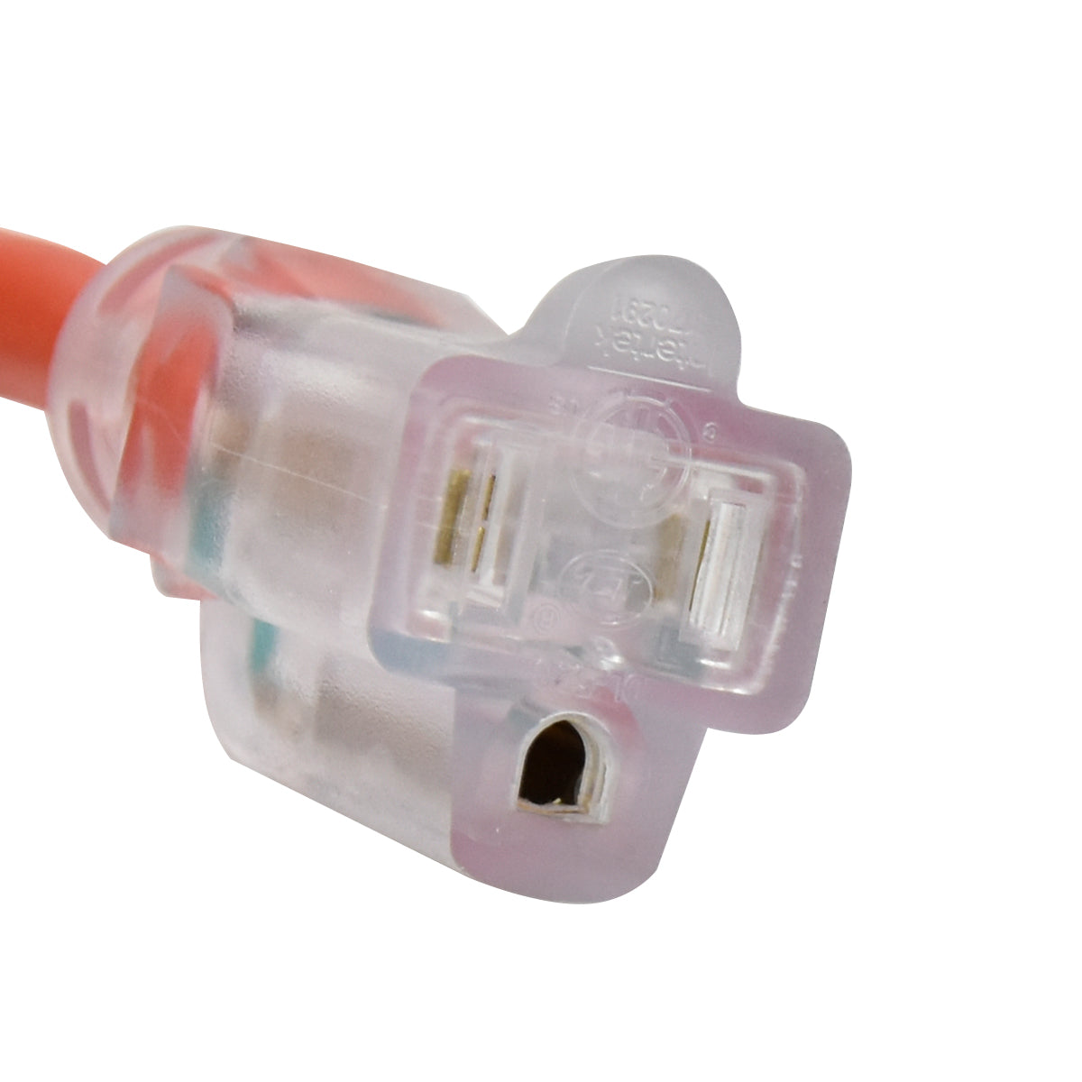 Toolway 50 ft. 12/3 SJTW Lighted Single Tap Outdoor Extension Cord