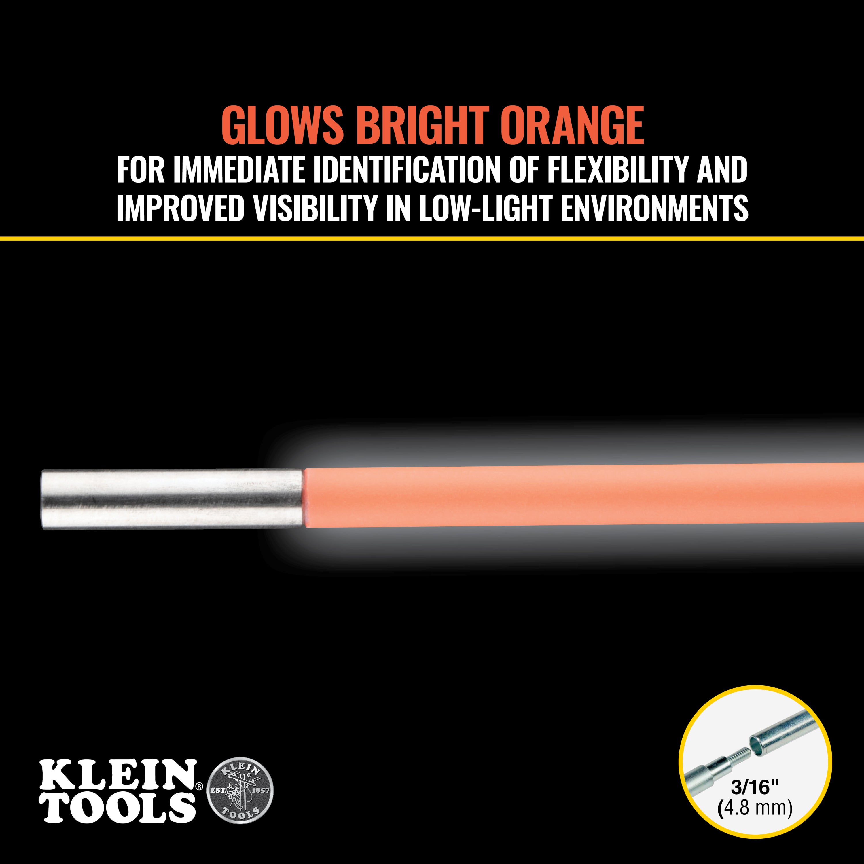 Klein 50053 Lo-Flex Glow Rod 5 ft.