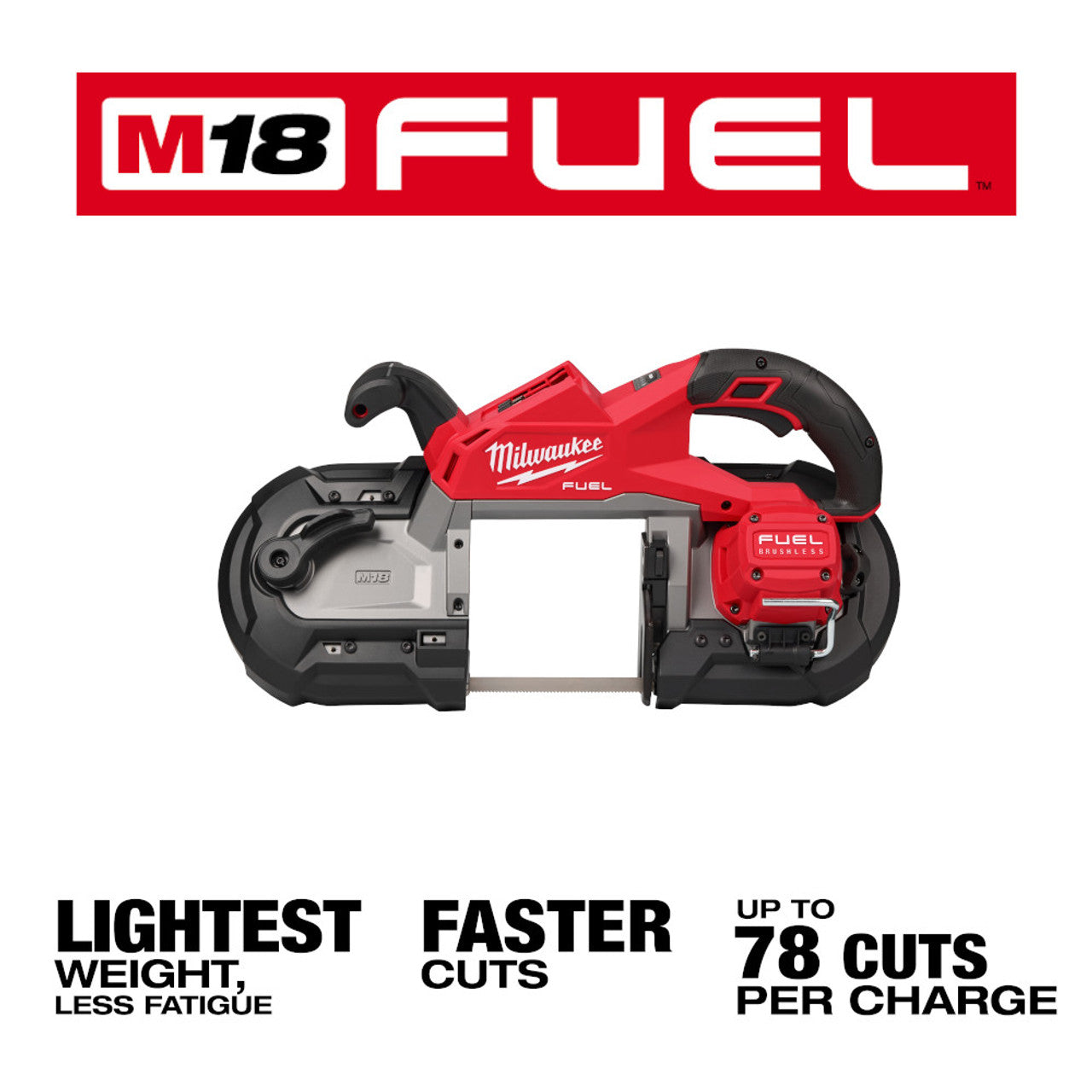 MILWAUKEE 2929-20 M18 FUEL™ Deep Cut Band Saw (Tool Only)