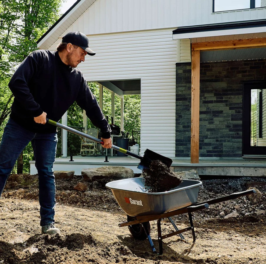 Garant Square Mouth Shovel W/Reflective Long Handle