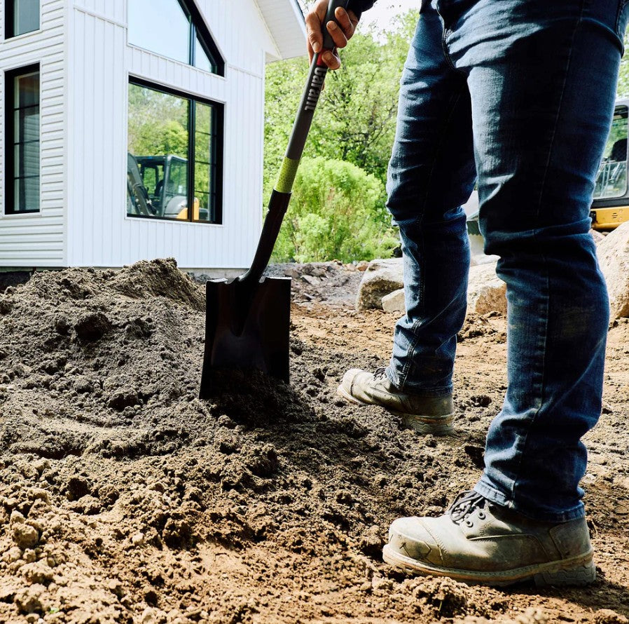 Garant Square Mouth Shovel W/Reflective Long Handle