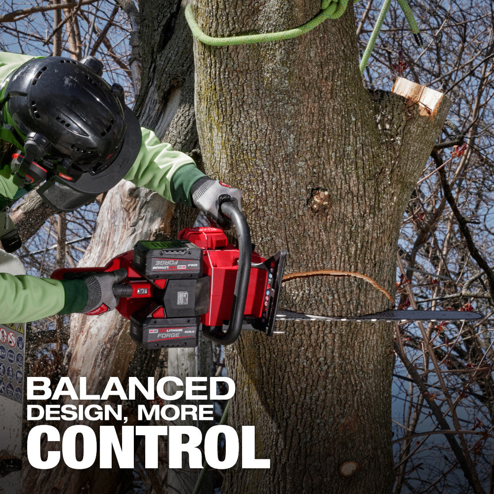 MILWAUKEE  2827-22 M18 FUEL™ 20 in. Dual Battery Chainsaw Kit