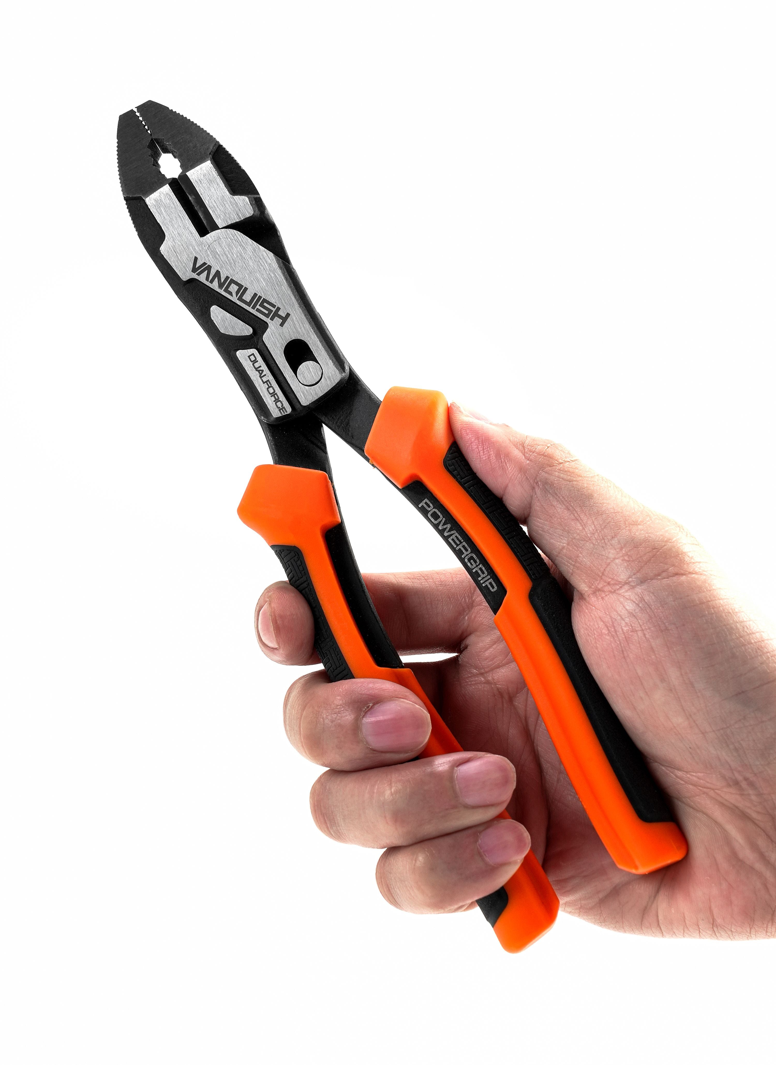 Vanquish 3014 8-1/2 in. Dual-Pivot Linemans Plier