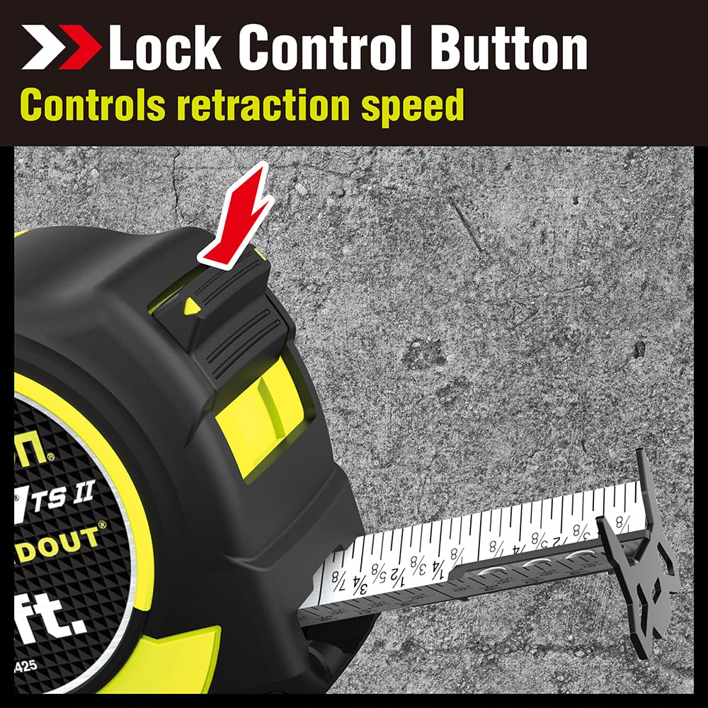Komelon 16 ft.X1-1/4 in. Contractor TSII Imperial Tape Measure