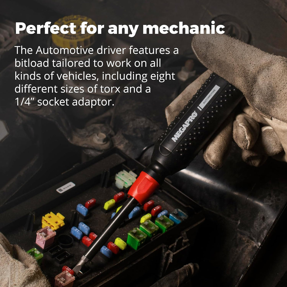 Megapro 80000287 15-In-1 Automotive Screwdriver
