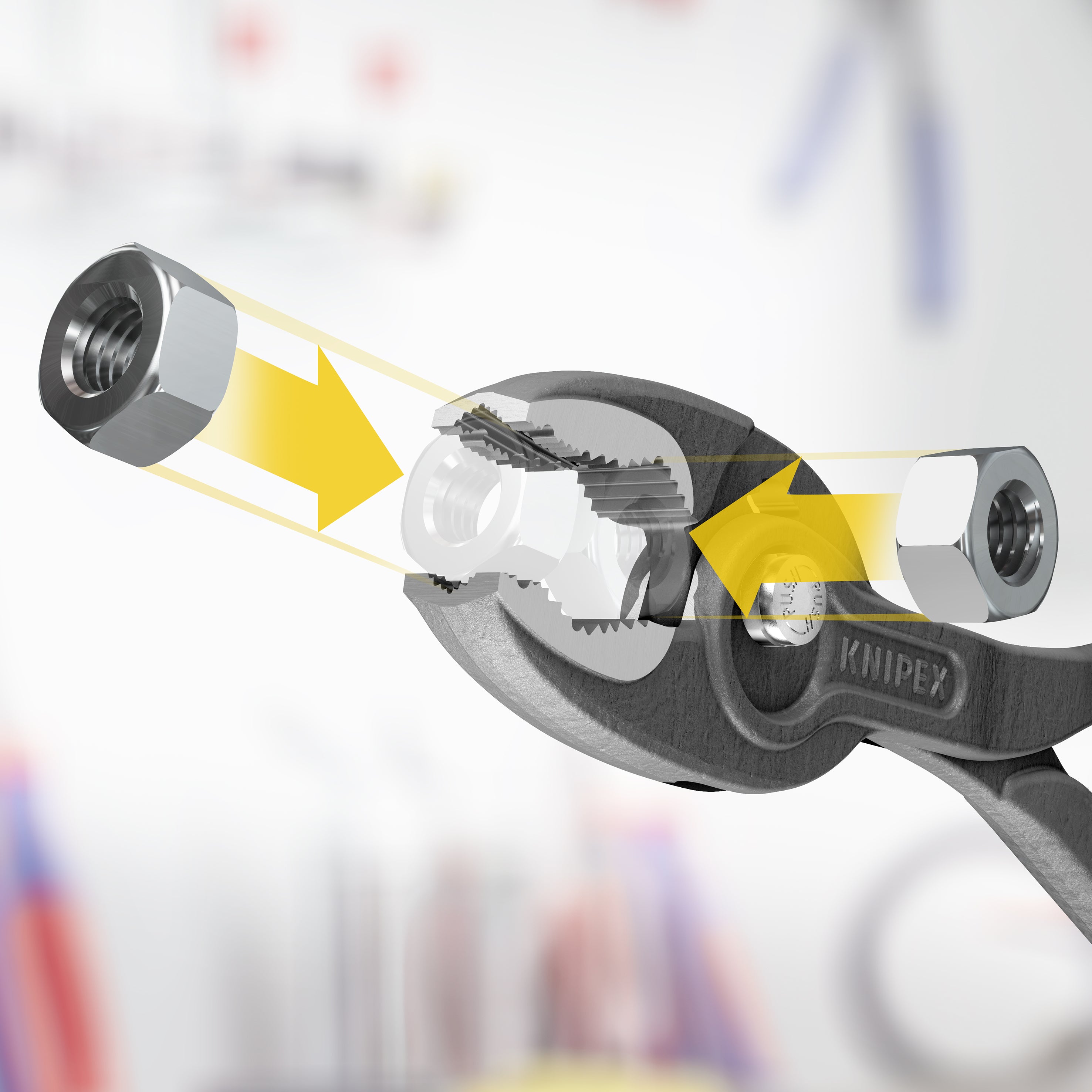 Knipex 82 01 200 S02 8in Twin Grip Pliers w/Black Handles Limited Edition