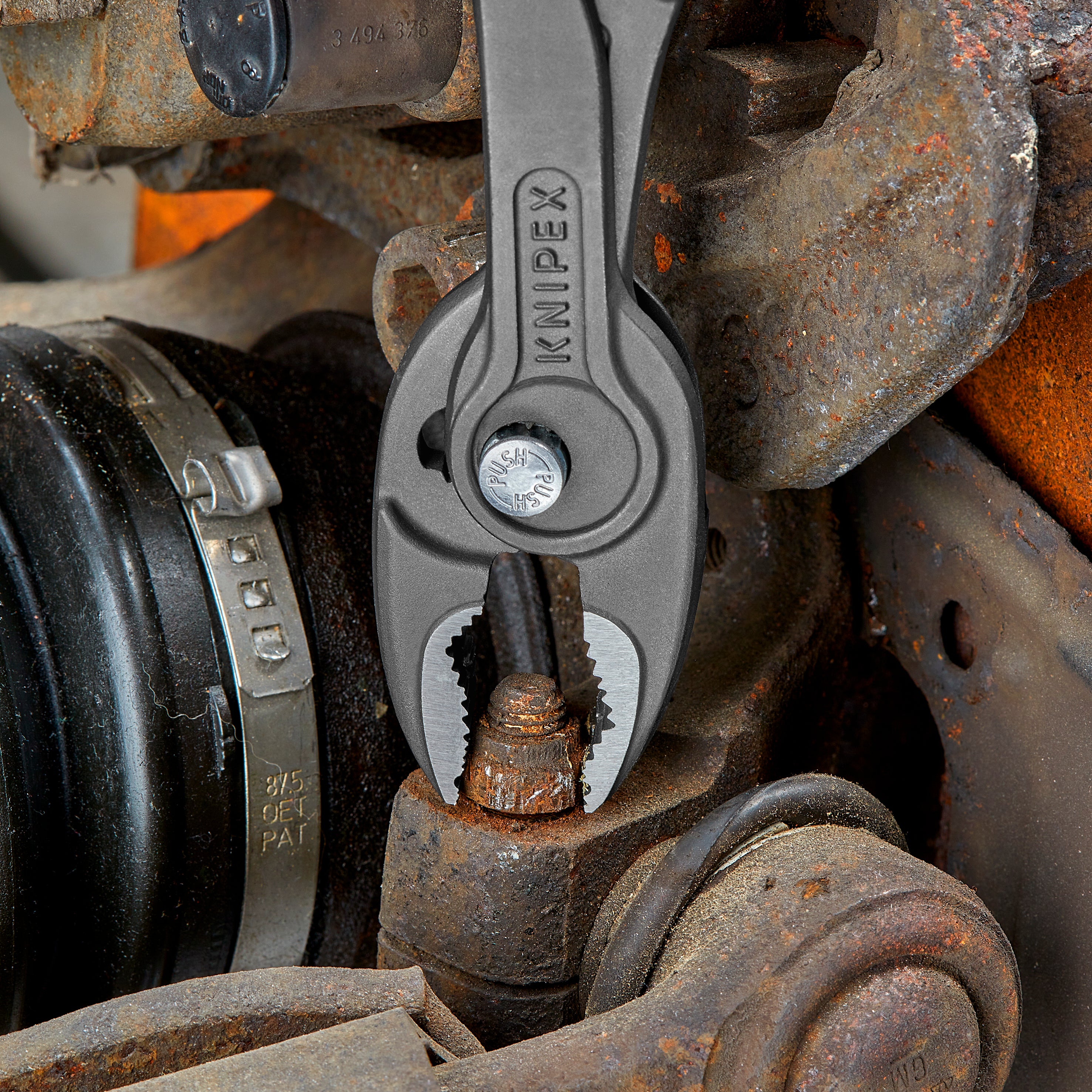 Knipex 82 01 200 S02 8in Twin Grip Pliers w/Black Handles Limited Edition