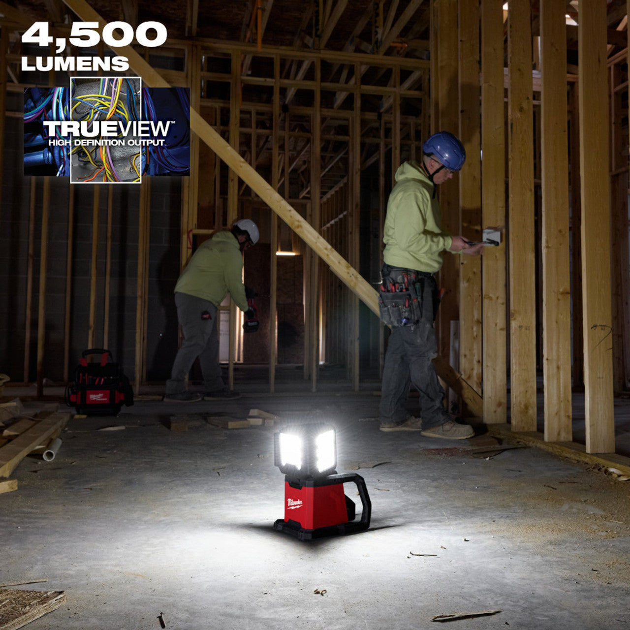 MILWAUKEE 2368-20 M18™ ROVER™ Dual Power Triple-Panel Flood & Area Light