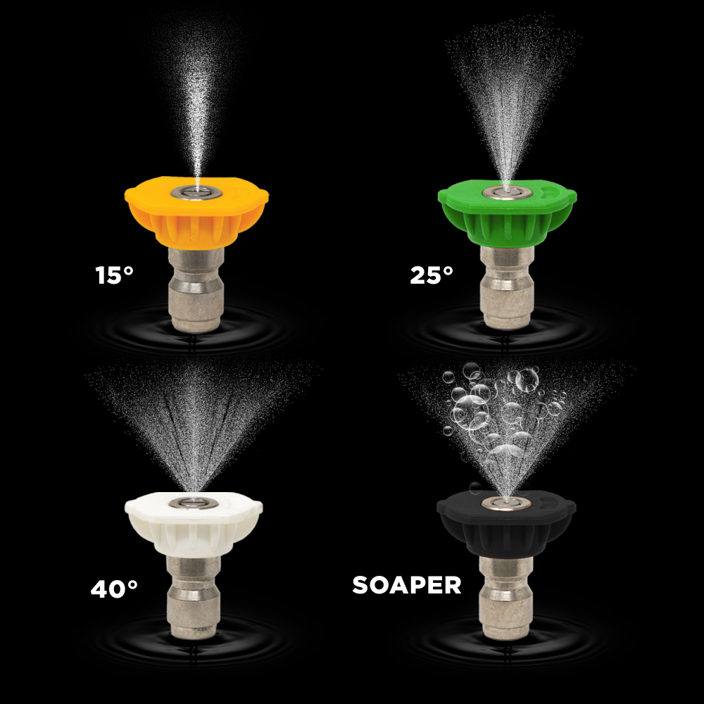 BE B3865HA 3,800 PSI - 2.5 GPM Cold Water Gas Pressure Washer with Honda GX200 Engine