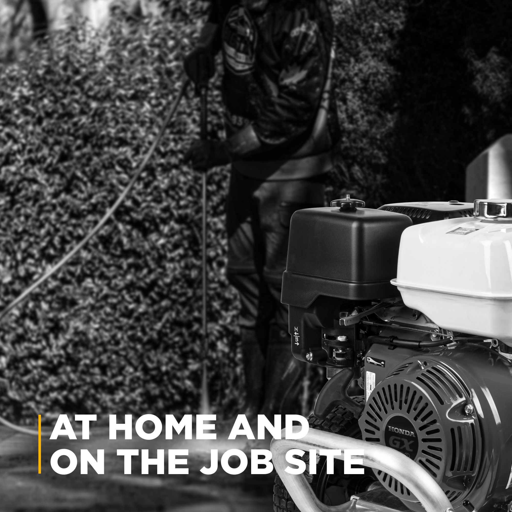 BE B4213HAAS 4,200 PSI - 4.2 GPM Cold Water Gas Pressure Washer with Honda GX390 Engine