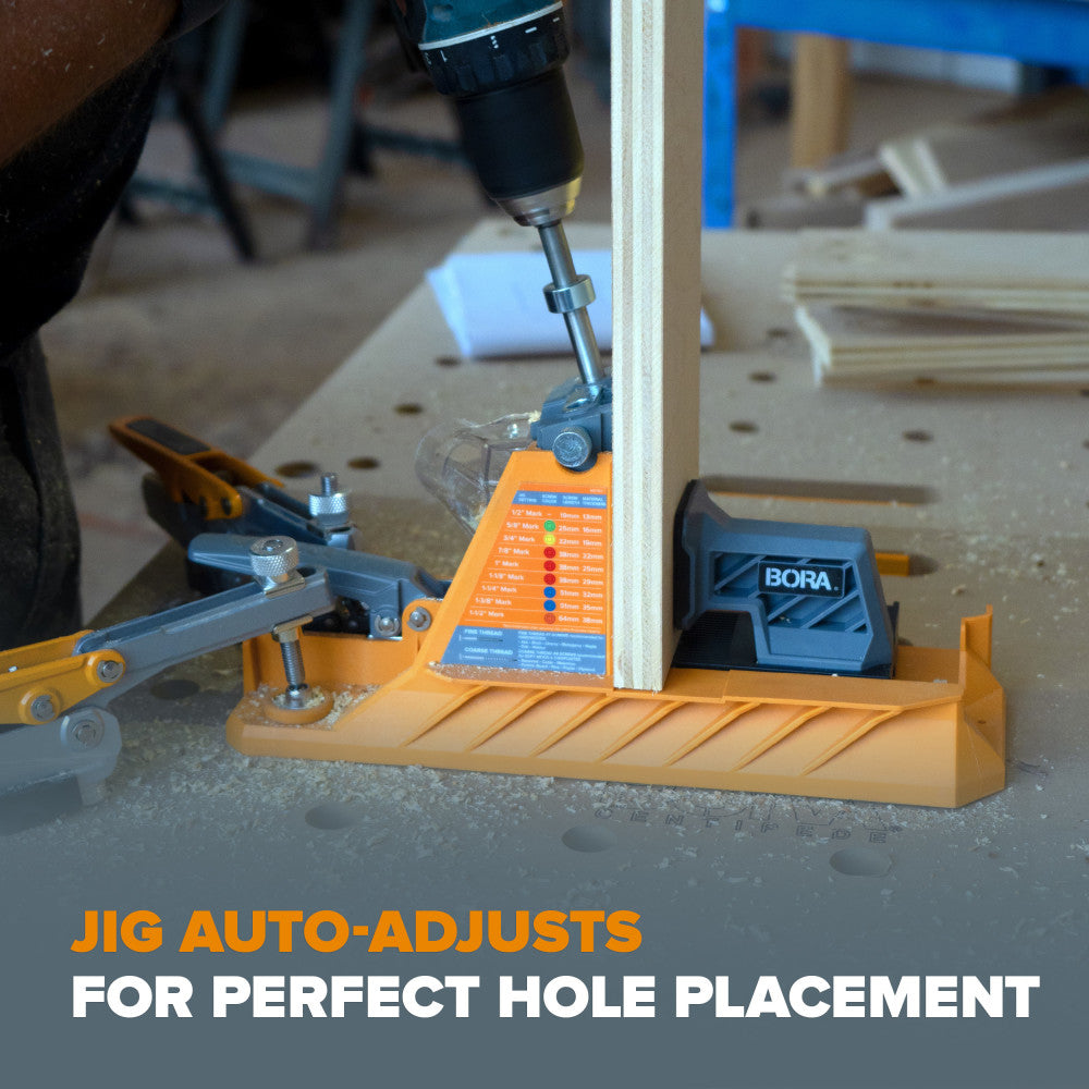 BORA BR-A170201 AUTOMATIC POCKET HOLE JIG