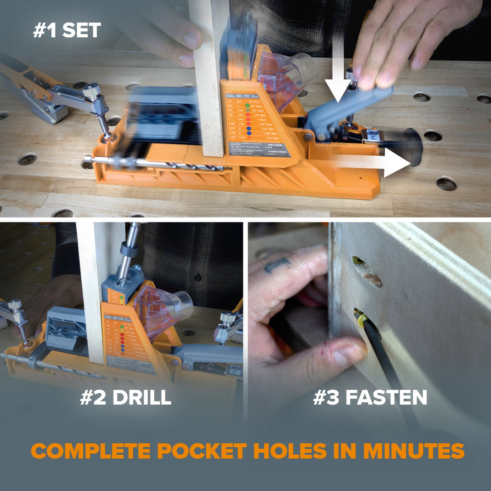 BORA BR-A170201 AUTOMATIC POCKET HOLE JIG