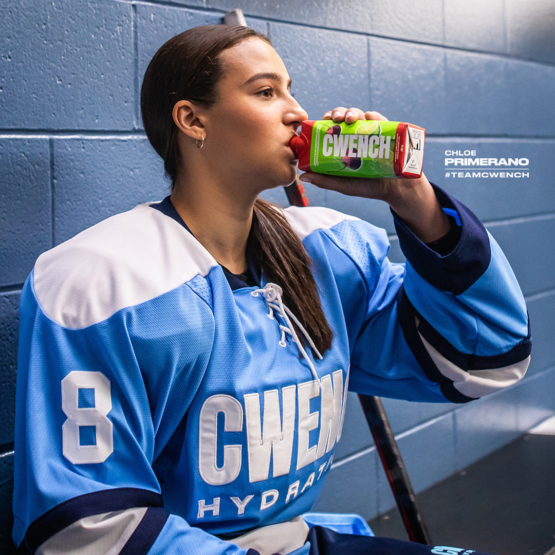 Cwench Cherry Lime Electrolyte Sports Drink, 500 mL Cans (12-Pack)