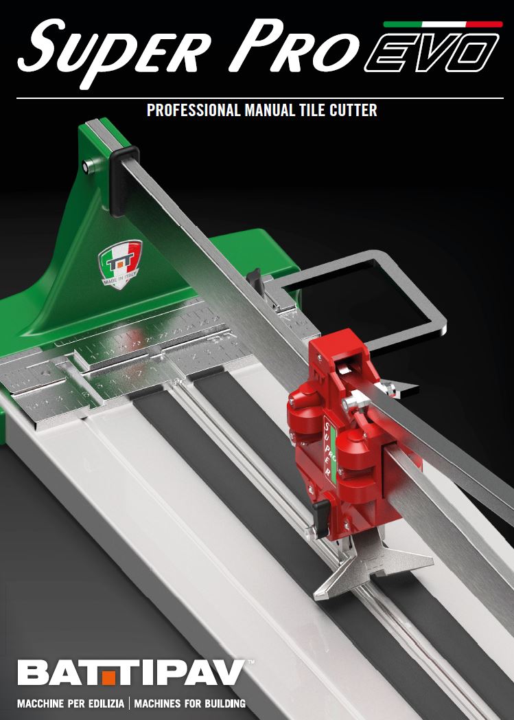 BATTIPAV Super Pro Evo 90 35-In Tile Cutter