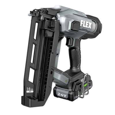 FLEX FX4321-1A 24V 16GA Straight Nailer 2.5Ah Kit