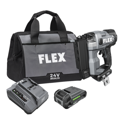 FLEX FX4341-1A 24V 23Ga Pin Nailer 2.5Ah Kit