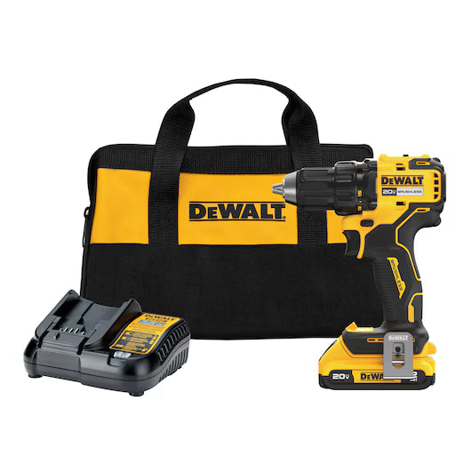 DeWALT DCD793D1 20V MAX Brushless Cordless 1/2 in. Drill/Driver Kit