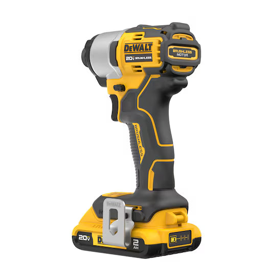 DeWALT DCF840D1 20-Volt MAX Brushless Cordless 1/4 in. Driver Kit