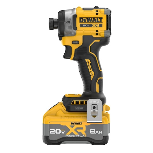 DEWALT DCF860WW1 20V MAX XR Brushless 3-speed High Torque 1/4 in. Impact Driver Kit with XR POWERPACK