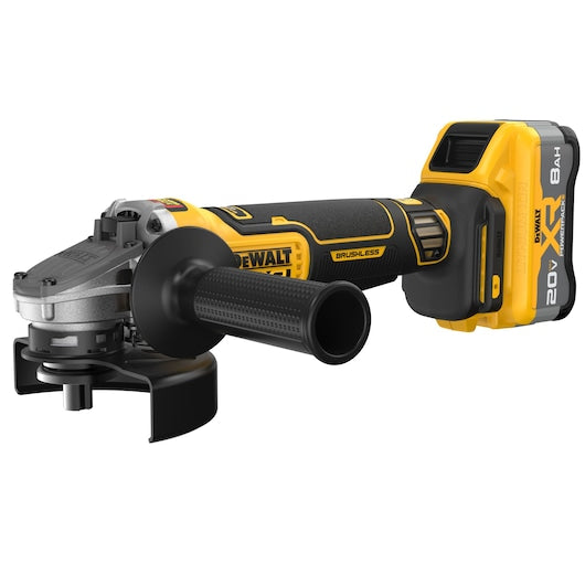 DEWALT DCG410WW1 20V MAX XR BL 4-1/2 In. - 5 In. Angle Grinder Kit W/ XR POWERPACK