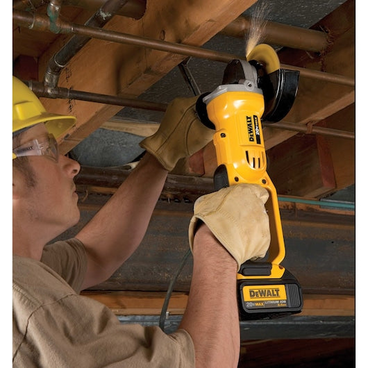 DEWALT DCG412B 20V 4-1/2 in. / 5 in. Cordless Angle Grinder (Tool Only)