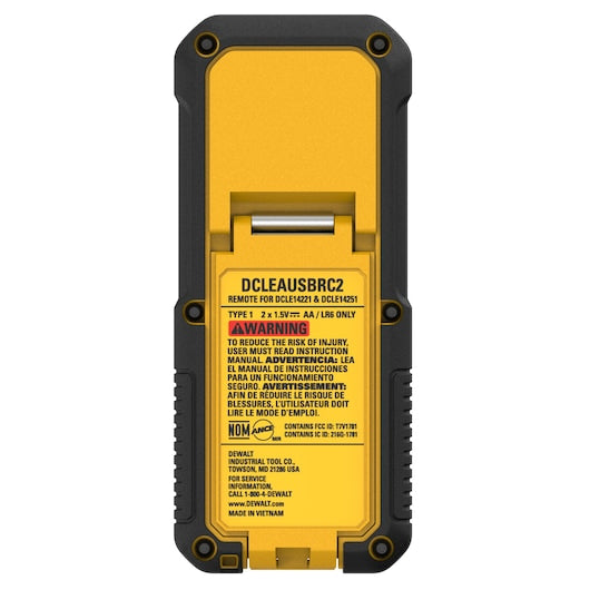 DEWALT DCLEAUSBRC2 Remote For USB Cross Laser DCLE14221GB & DCLE14251GB