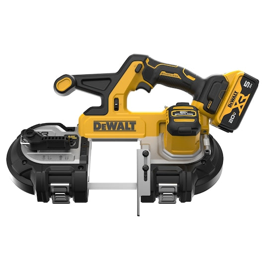 DEWALT DCS378P1 20V MAX 3-3/8in Mid-Size Bandsaw 5.0Ah Kit