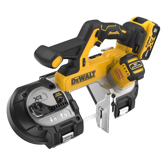 DEWALT DCS378P1 20V MAX 3-3/8in Mid-Size Bandsaw 5.0Ah Kit