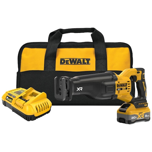 DEWALT DCS384WW1 20V MAX XR Brushless Reciprocating Saw Kit with XR POWERPACK