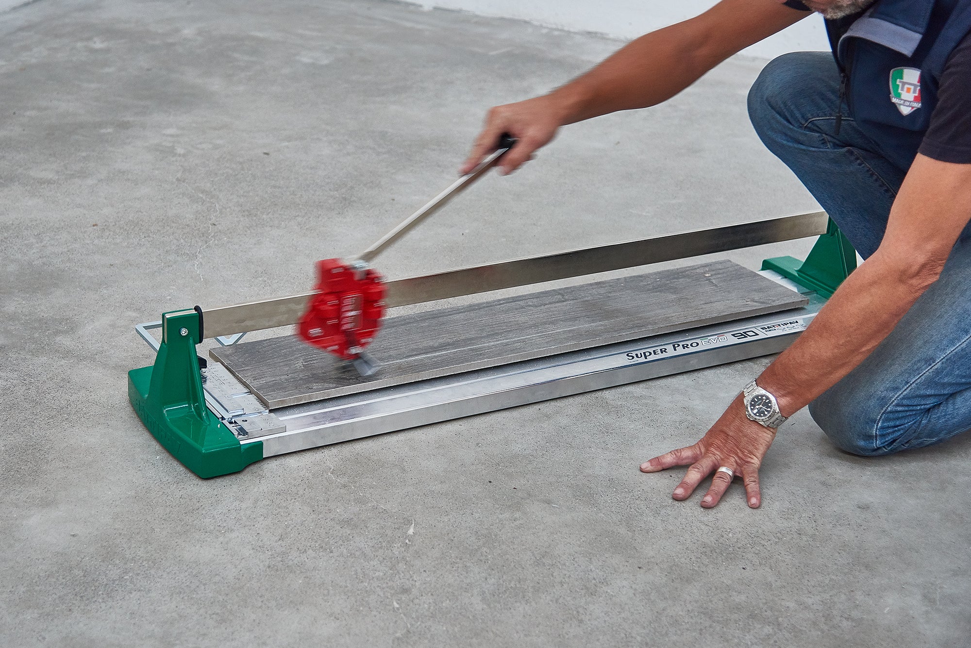 BATTIPAV Super Pro Evo 90 35-In Tile Cutter