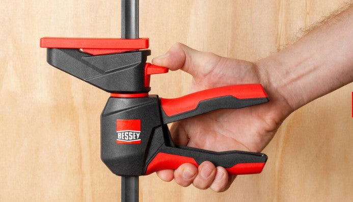 Bessey EHKL360-12 12in. One-Handed Bar Clamp with 360 Degree Rotating Handle