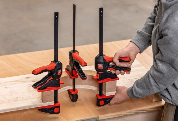 Bessey EHKL360-12-SET 6in. One-Handed Bar Clamp with 360 Degree Rotating Handle 2 Pack