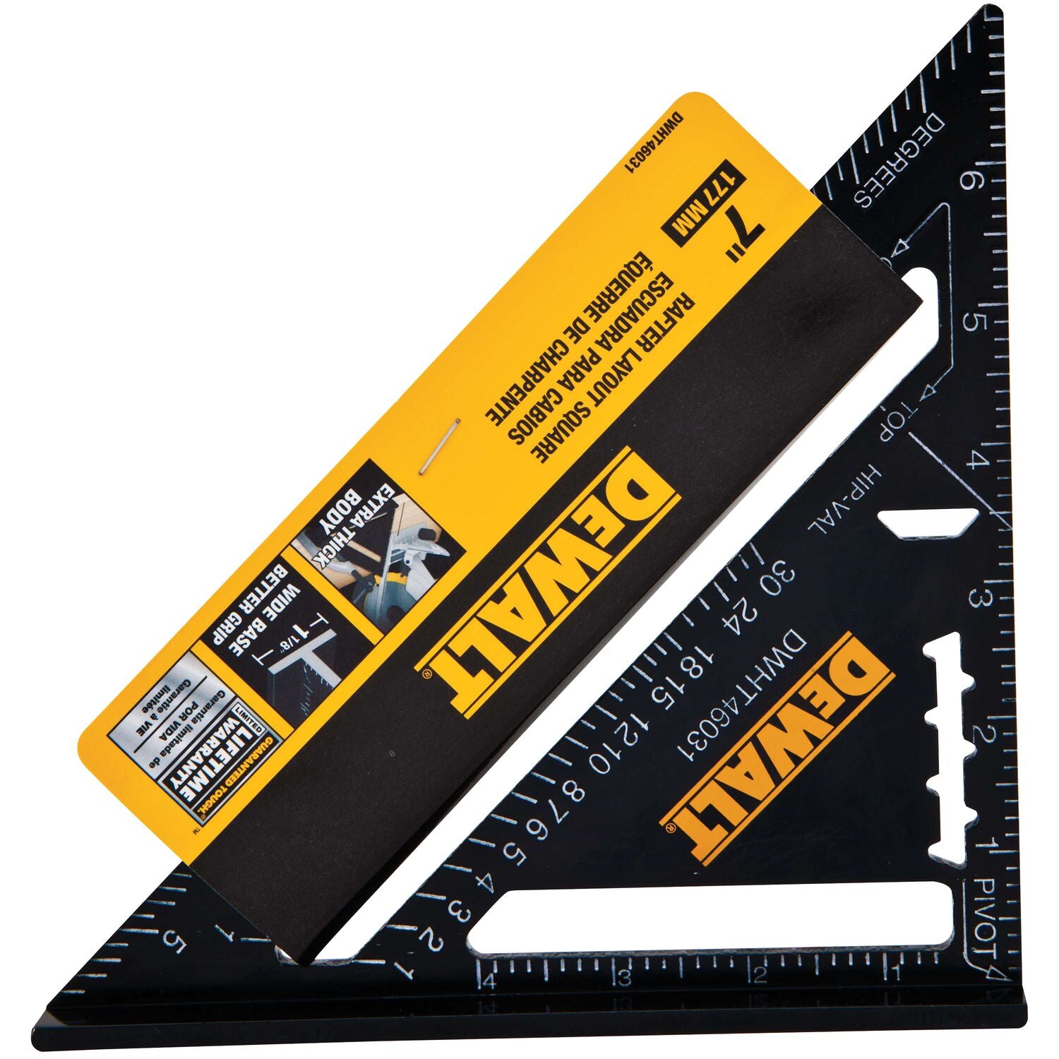 Dewalt DWHT46031 Premium Rafter Square 7 in.