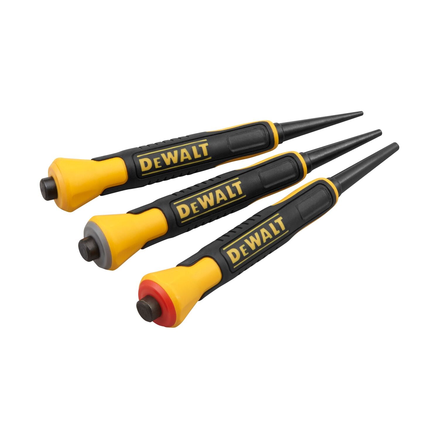 Dewalt DWHT58018 1/32 in. , 2/32 in. , 3/32 in. Bi-Material Nail Sets