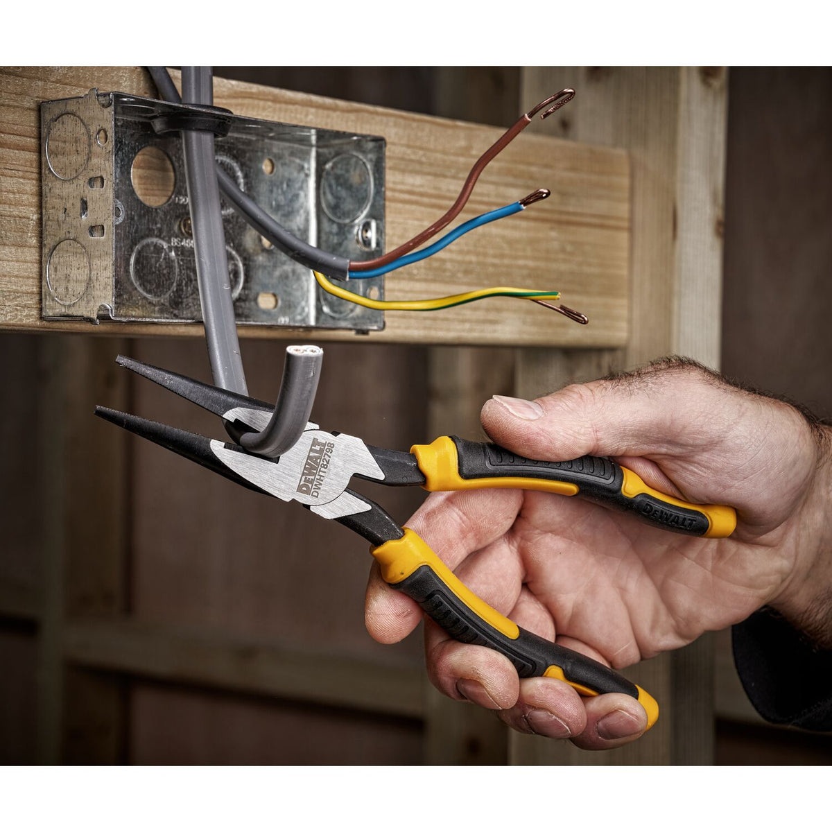 Dewalt DWHT82798 Long Nose Laser Hardened Plier 8 in.