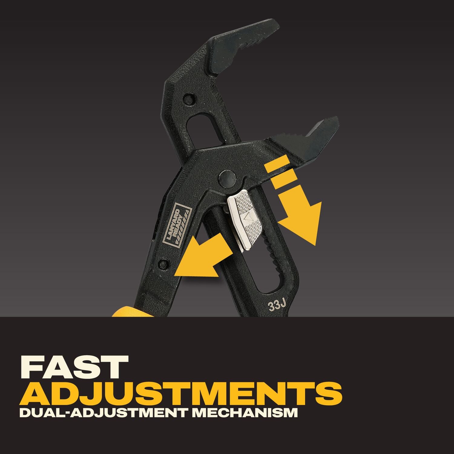 Dewalt DWHT82820 Slide Lock V-Jaw Pliers 8 in.