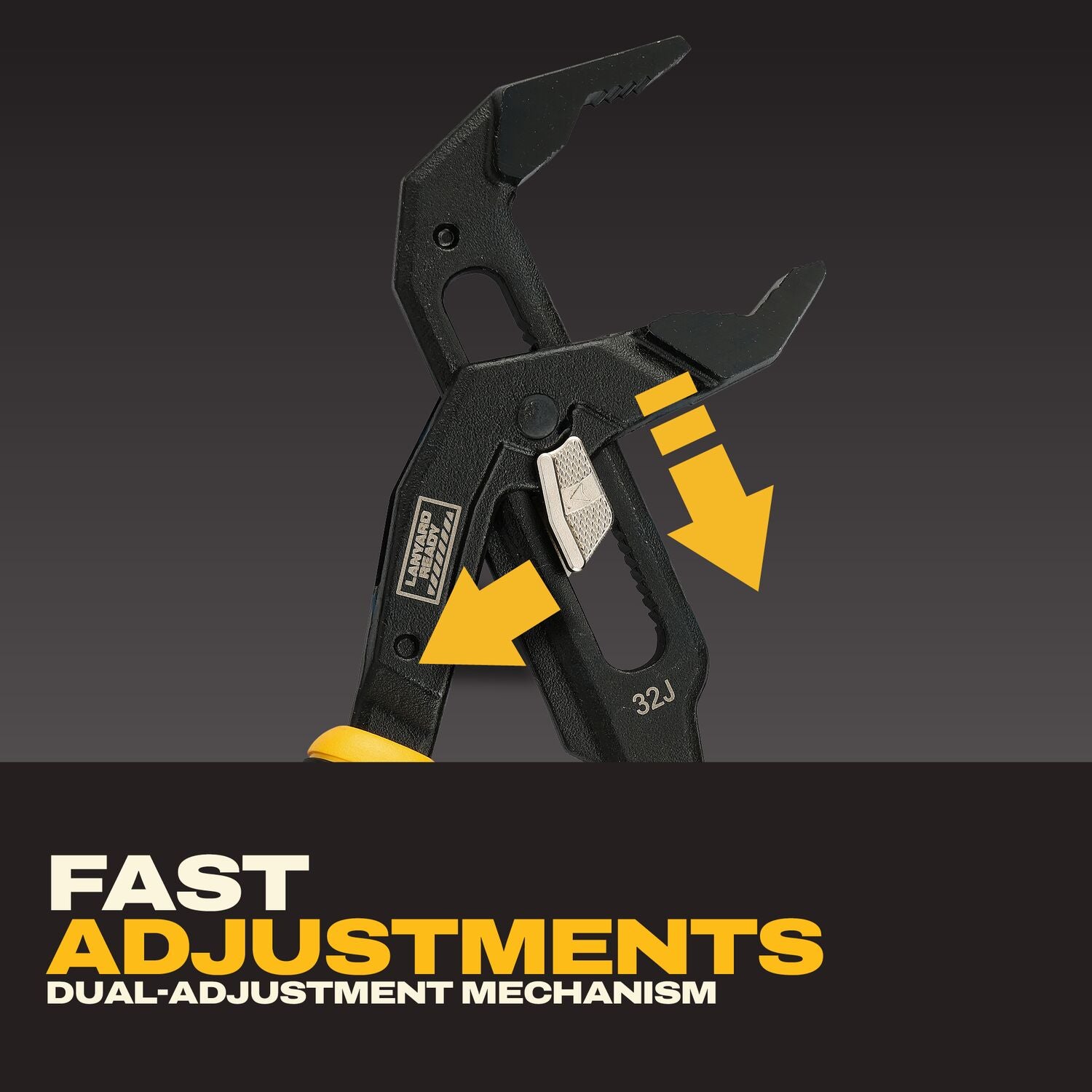 Dewalt DWHT82821 Slide Lock V-Jaw Pliers 10 in.