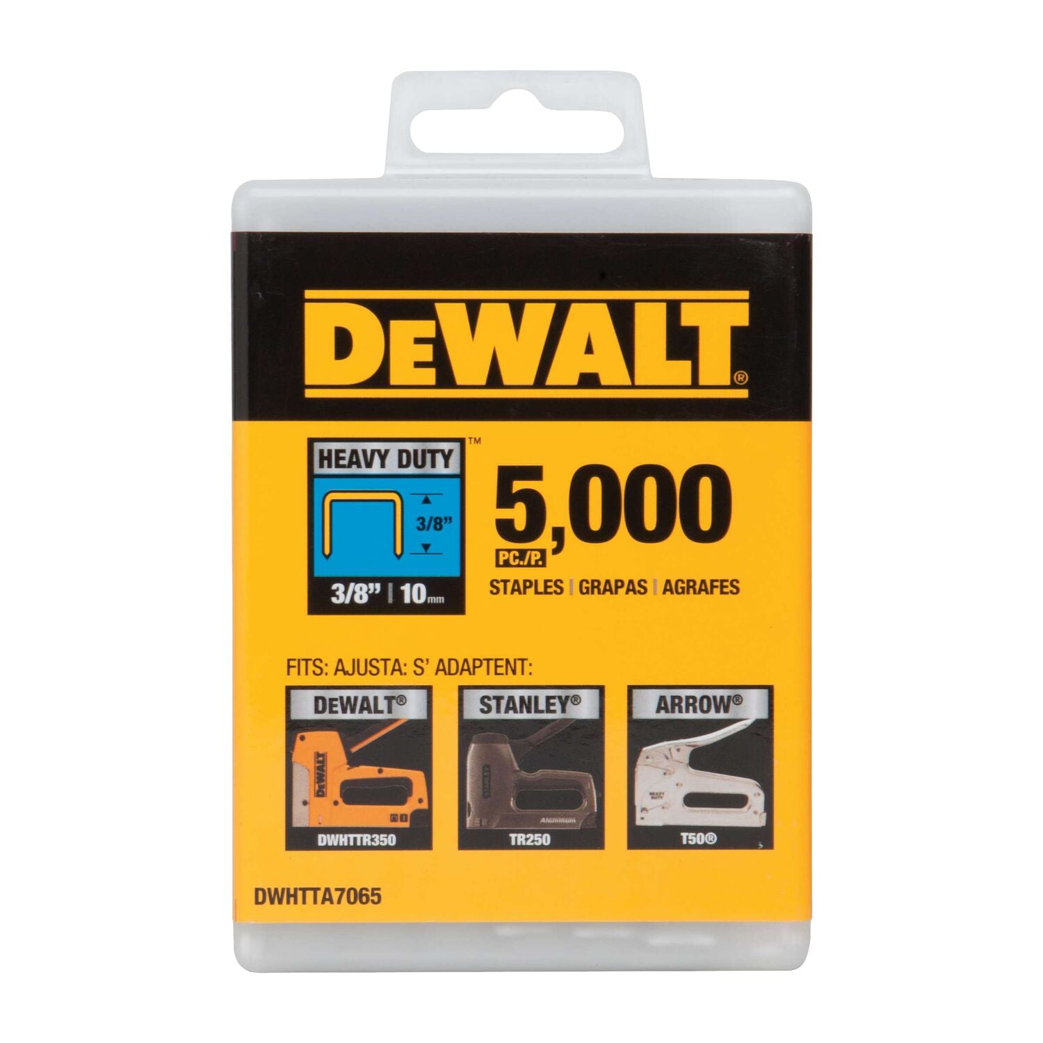 Dewalt DWHTTA7065 Staple 3/8in. , 5000 Pack
