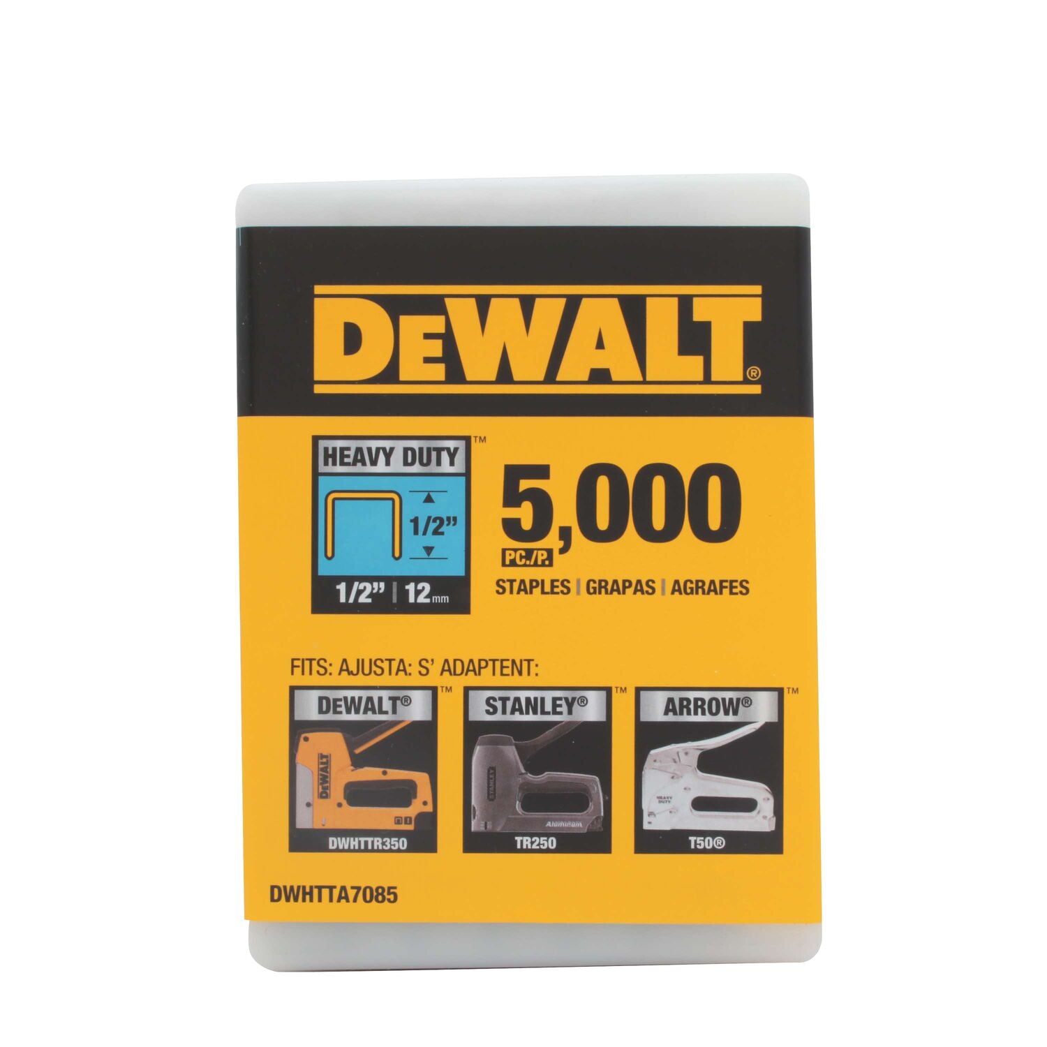 Dewalt DWHTTA7085 Staple 1/2in. , 5000 Pack